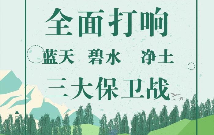 藍天，碧水，凈土三大保衛(wèi)戰(zhàn)